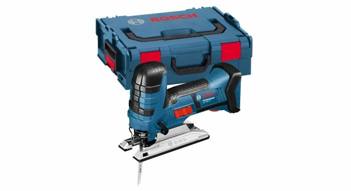 Bosch GST 18 V-Li S Scie Sauteuse à Batteries 18V Li-Ion Set (2x Batterie 5.0Ah) Dans L-Boxx - Poignée En T - 06015A5104 2 Bosch GST 18 V-Li S Scie Sauteuse à Batteries 18V Li-Ion Set (2x Batterie 5.0Ah) Dans L-Boxx - Poignée En T - 06015A5104 – Image 2