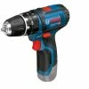 Bosch 06019B6901 - Perceuse-Visseuse à Percussion Sans Fil GSB 12V-15 C&G - Machine Seule