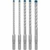 Bosch EXPERT 2608900198 - EXPERT Set 5-pièces SDS Plus-7X, 6; 6; 8; 8; 10 Mm Dans Cassette Robustline
