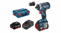 Bosch GSR 18V-60 FC - Set Perceuse Visseuse Li-Ion 18V (2x Batterie 5.0Ah) Dans L-Boxx - 60Nm - 06019G7101