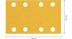Bosch EXPERT 2608900883 - EXPERT Abrasif C470 Best For Wood And Paint, 80 X 133 Mm, Grain 240, 8 Trous, 10x -Bosch Shop 4762f1a12c5df5d905d2e9d9801a1cba