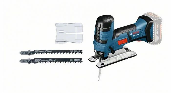 Bosch 06015A5100 - Scie Sauteuse Sans Fil GST 18V-LI S C&G (machine Seule) - 06015A5100 2 Bosch 06015A5100 - Scie Sauteuse Sans Fil GST 18V-LI S C&G (machine Seule) - 06015A5100 – Image 2