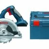 Bosch 060166H006 - Scie Circulaire Sans Fil GKS 18V-LI - Machine Seule - 060166H006