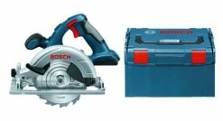 Bosch 060166H006 - Scie Circulaire Sans Fil GKS 18V-LI - Machine Seule - 060166H006