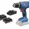 Bosch 06019H1008 - Perceuse-visseuse Sans Fil GSR 18V-21, 2x GBA 18V 2.0Ah, GAL 18V-40 C&G 2x GBA 18V 2,0Ah , GAL 18V-20 - 06019H1008