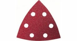 Bosch 2608605148 Feuille Abrasive Delta - K40 - 93mm (5pcs)