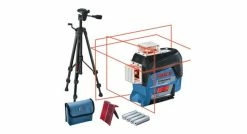 Bosch GLL 3-80 C 12V Li-Ion Ligne Laser Avec Batterie (4x LR6) Trépied BT150 - 0601063R01