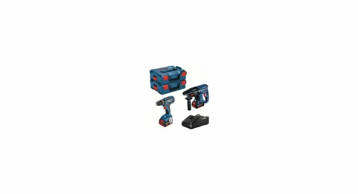 Bosch 0615990M0R - Set D'outils Li-Ion 18V (GSR 18V-28 + GBH 18V-21 + 2x Batterie) Dans L-Boxx 1 Bosch 0615990M0R - Set D'outils Li-Ion 18V (GSR 18V-28 + GBH 18V-21 + 2x Batterie) Dans L-Boxx