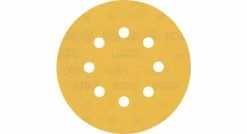 Bosch EXPERT 2608900916 - EXPERT Abrasif C470 Best For Wood And Paint, Diamètre 125 Mm, Grain 400, 8 Trous, 50x