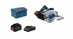 Bosch 06016B5101 - Scie Circulaire Sans Fil GKS 18V-68 GC 2x ProCORE18V 8,0Ah, Chargeur GAL 18V-160 C, Lame De Scie Standard For Wood 190mm, Butée Parallèle, 2x CoMo GCY 42