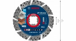 Bosch EXPERT 2608900670 - EXPERT Disque Diamanté X-LOCK Multi Material 125 X 22,23 X 2,4 X 12 Mm -Bosch Shop d1523faf96b0762bd37e36b9d2c8b9e0