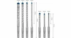 Bosch EXPERT 2608900195 - EXPERT Set 7-pièces SDS Plus-7X 5/6/8x115, 6/8/10/12x165mm Dans ProBox 9 Bosch EXPERT 2608900195 - EXPERT Set 7-pièces SDS Plus-7X 5/6/8x115, 6/8/10/12x165mm Dans ProBox -Bosch Shop d7d636220f250d041074d125f7b3ddc0