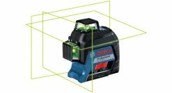 Bosch 0601063Y00 - Laser Ligne GLL 3-80 G, Pochette De Protection, Mire Rouge, 4x Batteries AA, Coffre - 0601063Y00