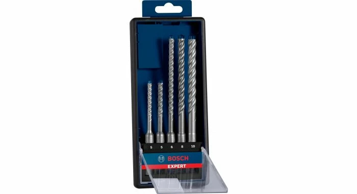 Bosch EXPERT 2608900197 - EXPERT Set 5-pièces SDS Plus-7X, 5; 6; 6; 8; 10 Mm Dans Cassette Robustline 2 Bosch EXPERT 2608900197 - EXPERT Set 5-pièces SDS Plus-7X, 5; 6; 6; 8; 10 Mm Dans Cassette Robustline – Image 2