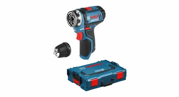 Bosch GSR 12V-15 FC - Perceuse-visseuse Sans Fil Li-Ion 12V (machine Seule) Dans L-Boxx - 06019F6002 1 Bosch GSR 12V-15 FC - Perceuse-visseuse Sans Fil Li-Ion 12V (machine Seule) Dans L-Boxx - 06019F6002