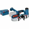 Bosch GCB 18V-63 Scie à Ruban Sans Fil 18V Li-Ion - En L-Boxx - 733 Mm - Machine Seule